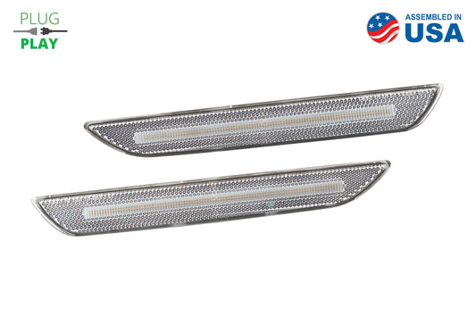 Diode Dynamics Led Sidemarkers For 2015 2023 Eu/Au Ford Mustang  Clear (Pair) - DD5071