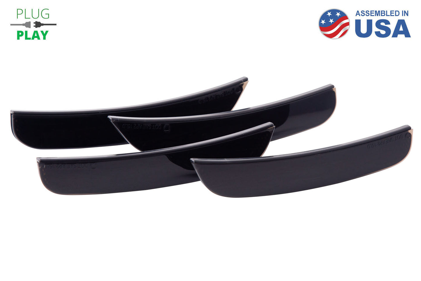 Diode Dynamics Led Sidemarkers For 2015 2023 Dodge Charger  Smoked (Set) - DD5112