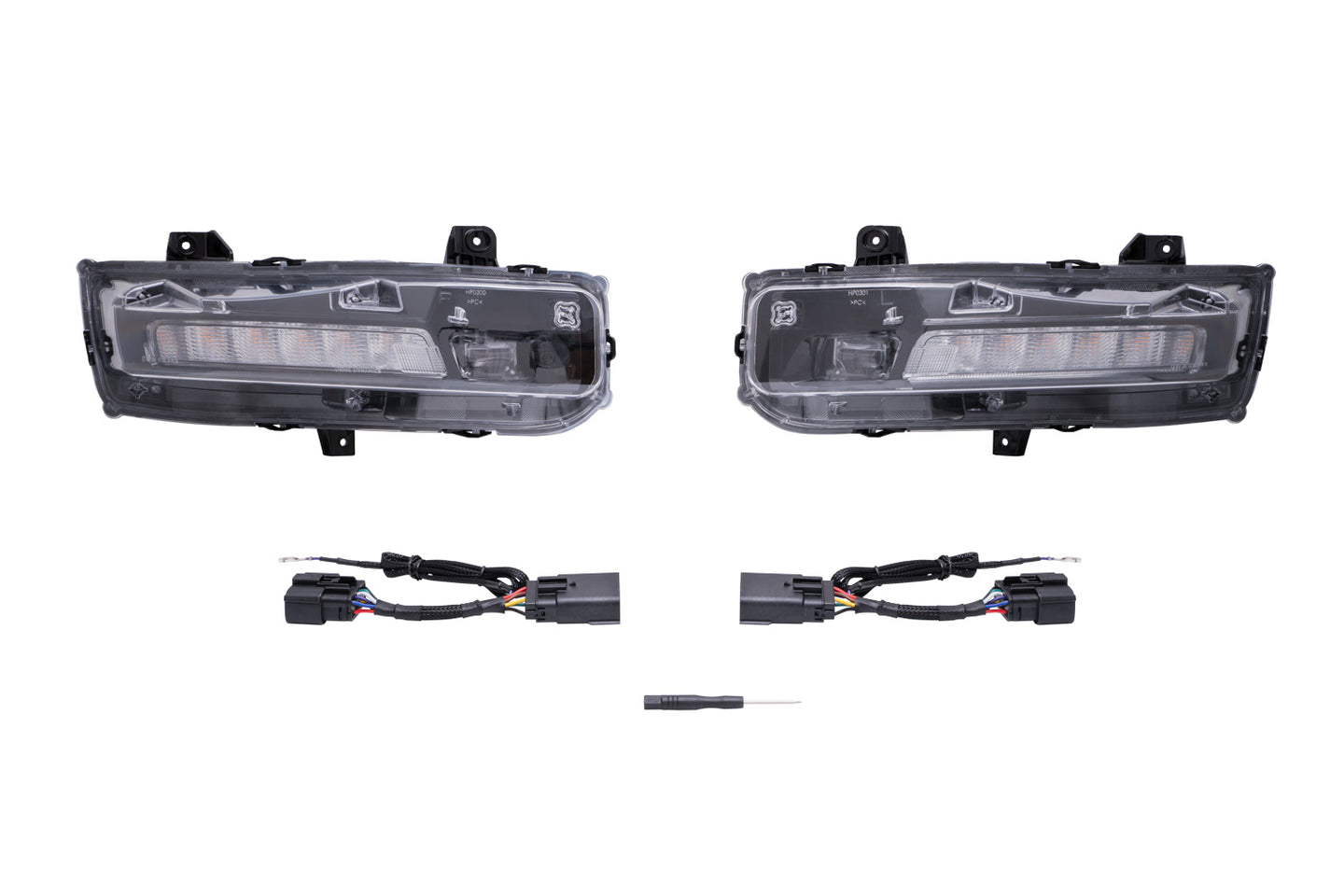 Diode Dynamics Elite Series Combination Fog Lamp For 2018 2023 Ford Mustang  Cool White (Pair) - DD5132