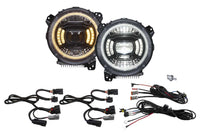 Diode Dynamics Elite LED Headlights For 2018+ Jeep JL Wrangler or 2020+ Jeep Gladiator