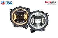 Diode Dynamics Elite LED Headlights For 2018+ Jeep JL Wrangler or 2020+ Jeep Gladiator
