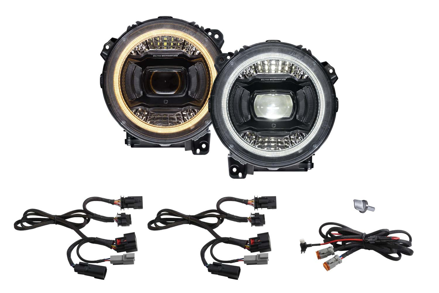Diode Dynamics Elite Led Headlights For 2018+ Jeep Jl Wrangler - DD5166