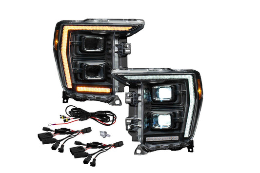 Diode Dynamics Elite Led Headlights For 2021 2023 Ford F 150 W/ Non Projector Headlamps - DD5168