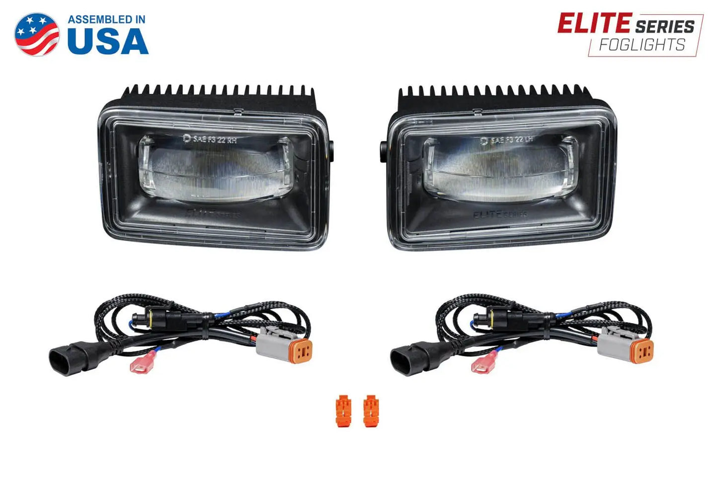 Diode Dynamics Elite Series Type F2 Fog Lamps (pair) for 2015-2020 Ford F150 or 2017-2022 Ford Super Duty Truck Diode Dynamics