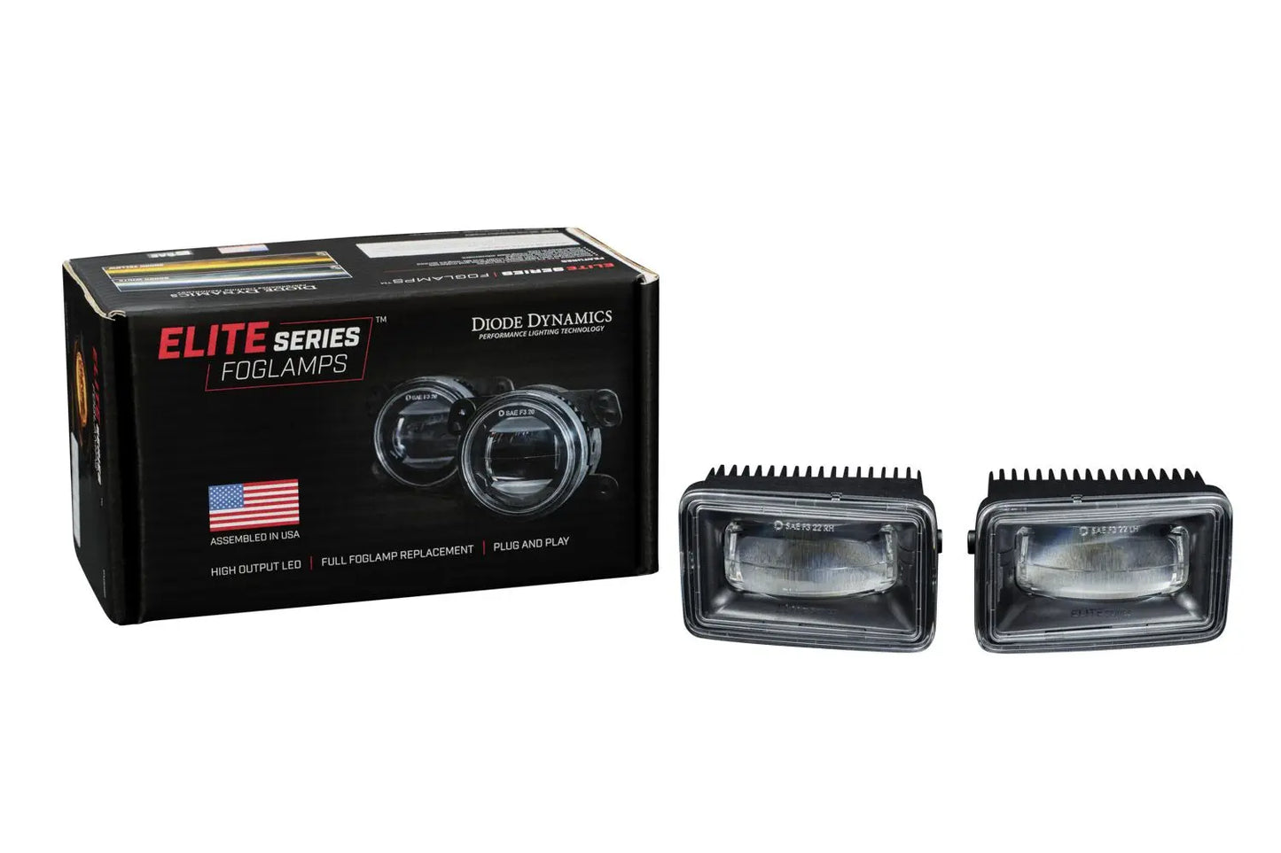 Diode Dynamics Elite Series Type F2 Fog Lamps (pair) for 2015-2020 Ford F150 or 2017-2022 Ford Super Duty Truck Diode Dynamics