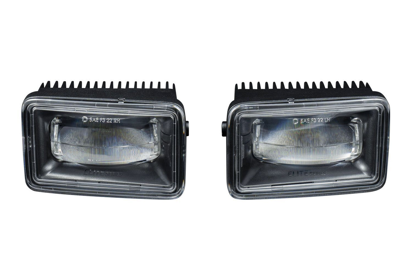 Diode Dynamics Elite Series Add-On LED Fog Light Kit with Amber Backlight for 2025-2027 Ford Maverick (Pair)