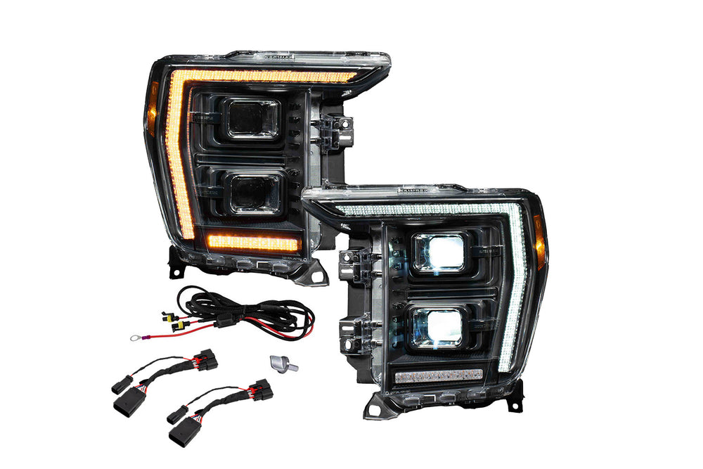 Diode Dynamics Elite Led Headlights For 2021 2023 Ford F 150 W/ Projector Headlamps - DD5178