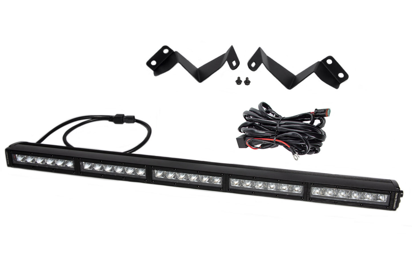 Diode Dynamics Ss30 Stealth Lightbar Kit For 2016 2023 Toyota Tacoma  White Driving - DD6070