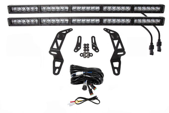 compare product Diode Dynamics Ss30 Bumper Bracket Kit For 2018 2025 Jeep Jl Wrangler/Gladiator  White Driving Dual - DD6083
