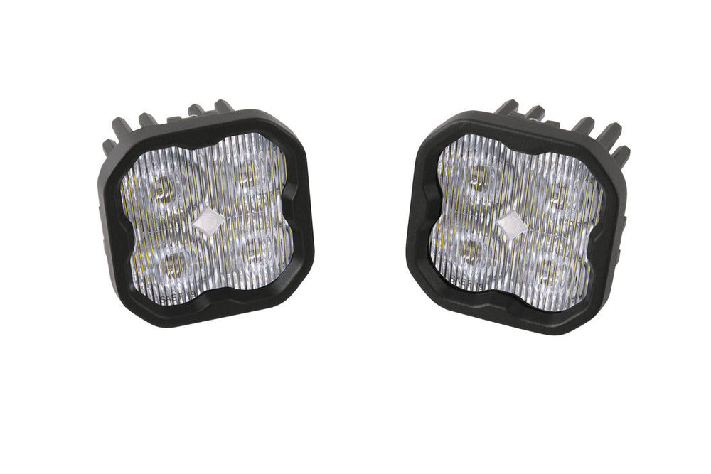 Diode Dynamics Ss3 Sport Abl White Sae Fog Standard   No Brackets (Pair) - DD6855PNB
