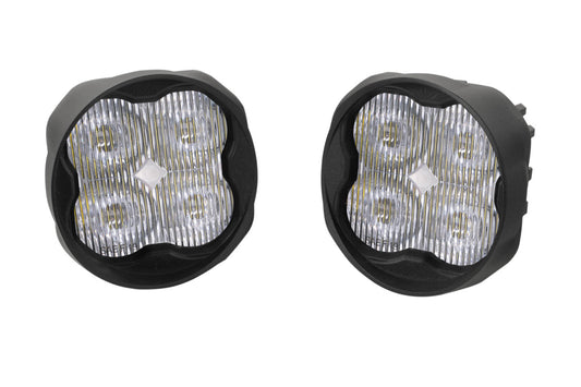 Diode Dynamics Ss3 Pro Abl White Sae Fog Angled   No Brackets (Pair) - DD6966PNB