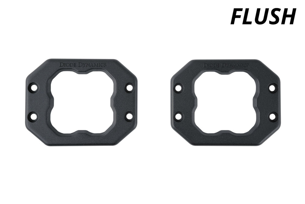 Diode Dynamics Ss3 Bezel Flush Mount (Pair) - DD6370P