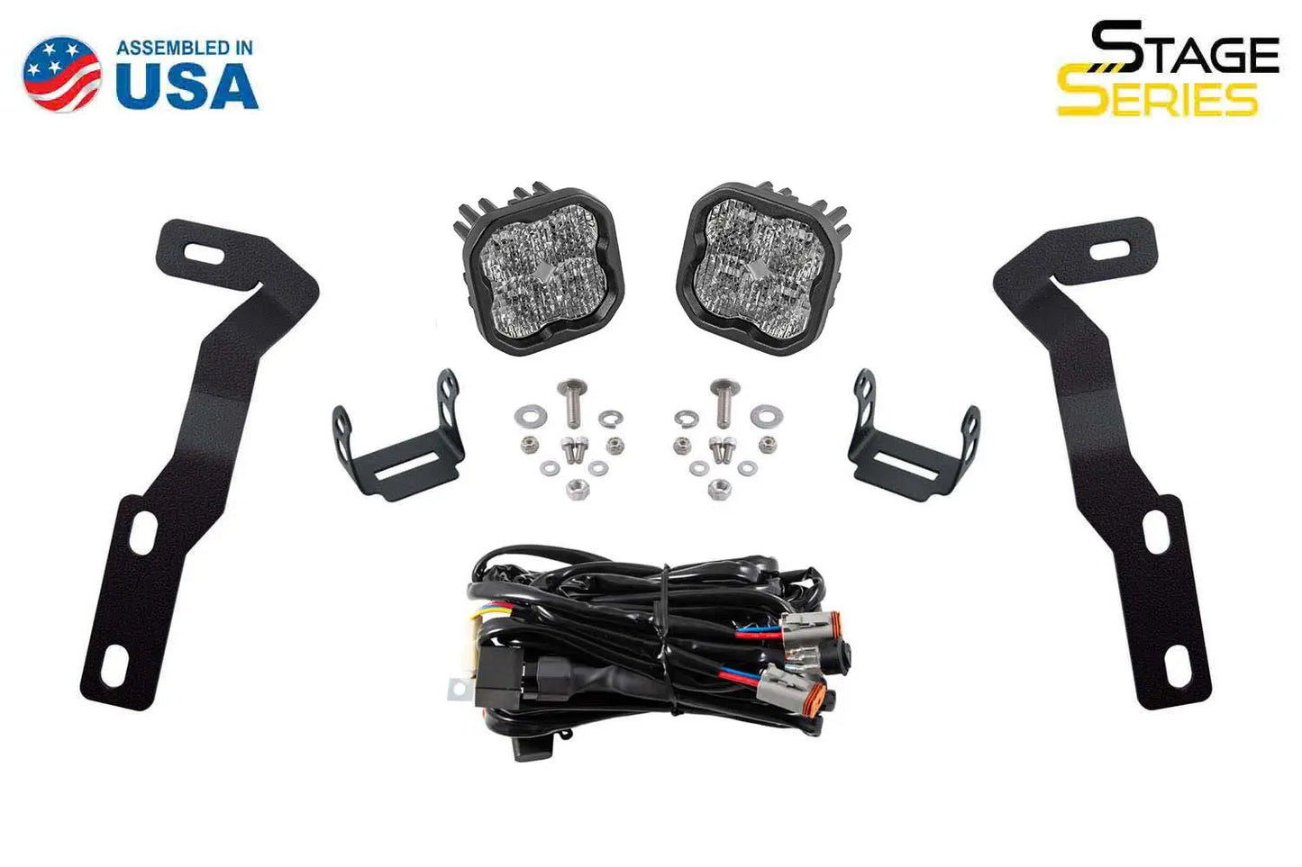 Diode Dynamics Stage Series Backlit Ditch Light Kit for 2016-2023 Toyota Tacoma Diode Dynamics