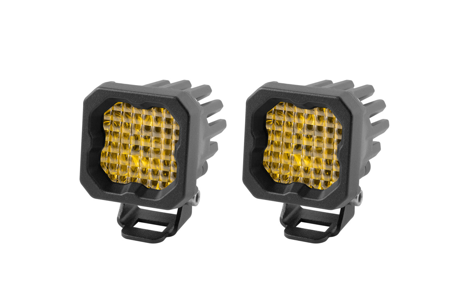 Diode Dynamics Ssc1 Led Pod Sport Yellow Wide Abl (Pair) - DD6443P