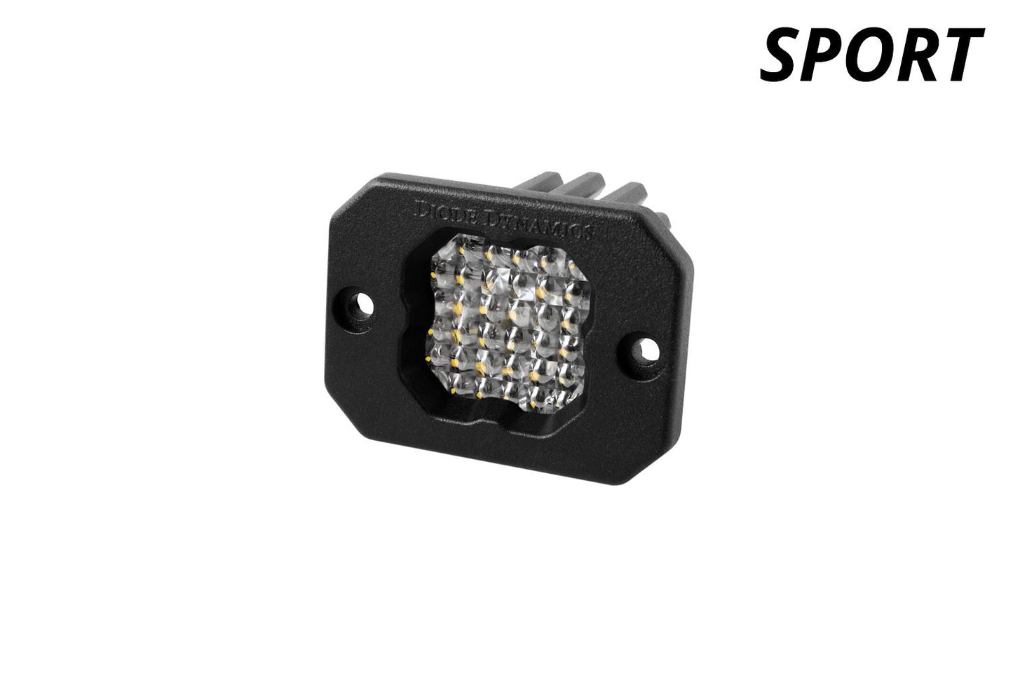 Diode Dynamics SSC1 Stage Series Flood Flush Mount LED Pod – Single