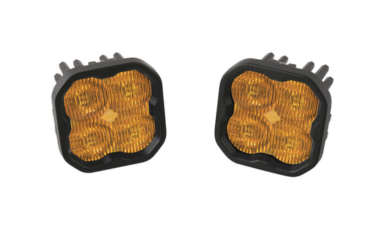 Diode Dynamics Ss3 Max Abl Yellow Sae Fog Standard   No Brackets (Pair) - DD6910PNB