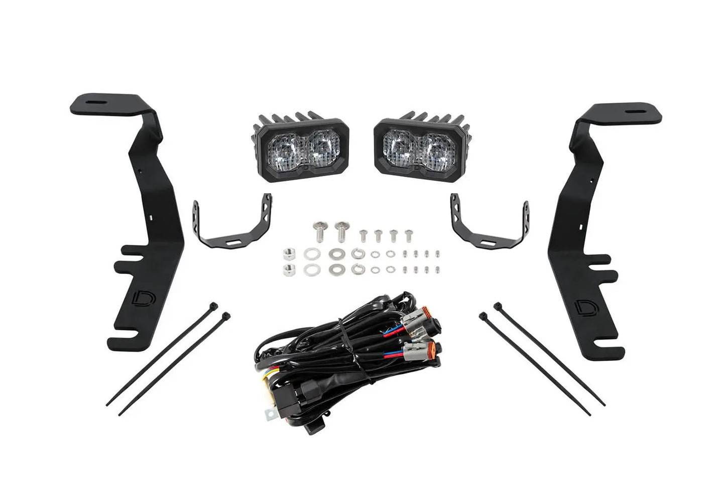 Diode Dynamics SS3 LED Ditch Light Kit for 2015-2020 Ford F-150/Raptor, Sport White Combo Diode Dynamics