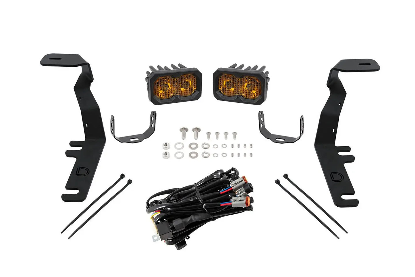 Diode Dynamics SS3 LED Ditch Light Kit for 2015-2020 Ford F-150/Raptor, Sport White Combo Diode Dynamics