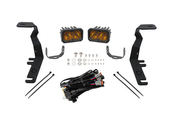 compare product Diode Dynamics C2 2.0 Led Ditch Light Kit For 2015 2020 Ford F 150/Raptor  Pro Yellow Combo - DD6574