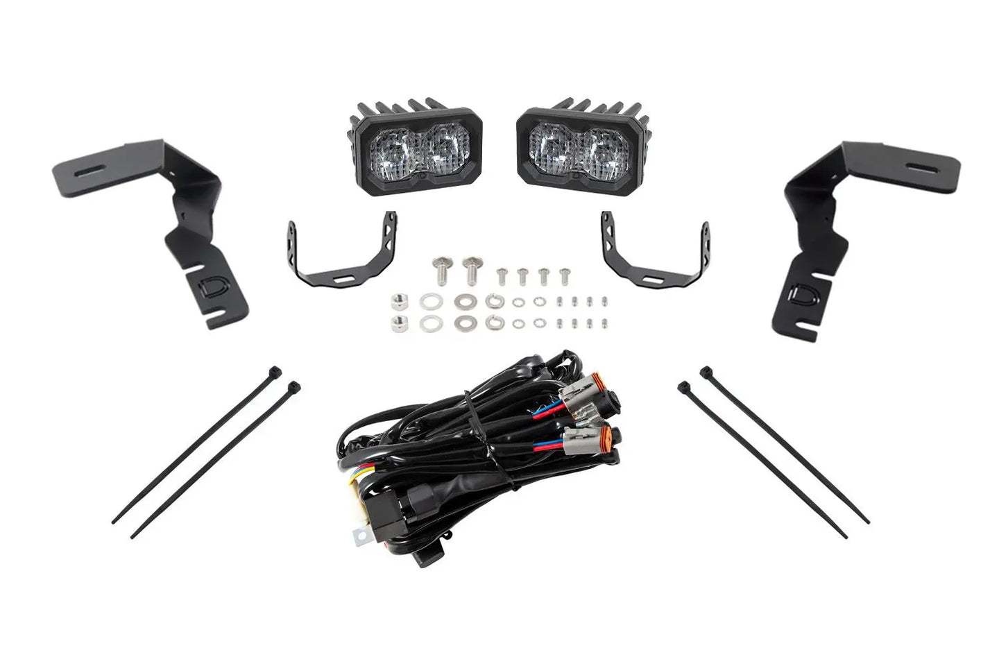 Diode Dynamics Stage Series Backlit Ditch Light Kit for 2019-2023 Ford Ranger Diode Dynamics