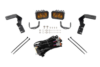 compare product Diode Dynamics C2 2.0 Led Ditch Light Kit For 2019 2021 Ford Ranger  Sport Yellow Combo - DD6588