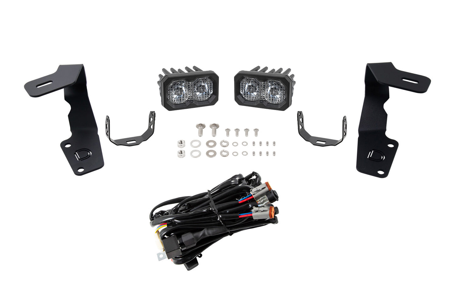 Diode Dynamics C2 2.0 Led Ditch Light Kit For 2015 2021 Subaru Wrx/S Ti Pro White Combo/Driving - DD6618