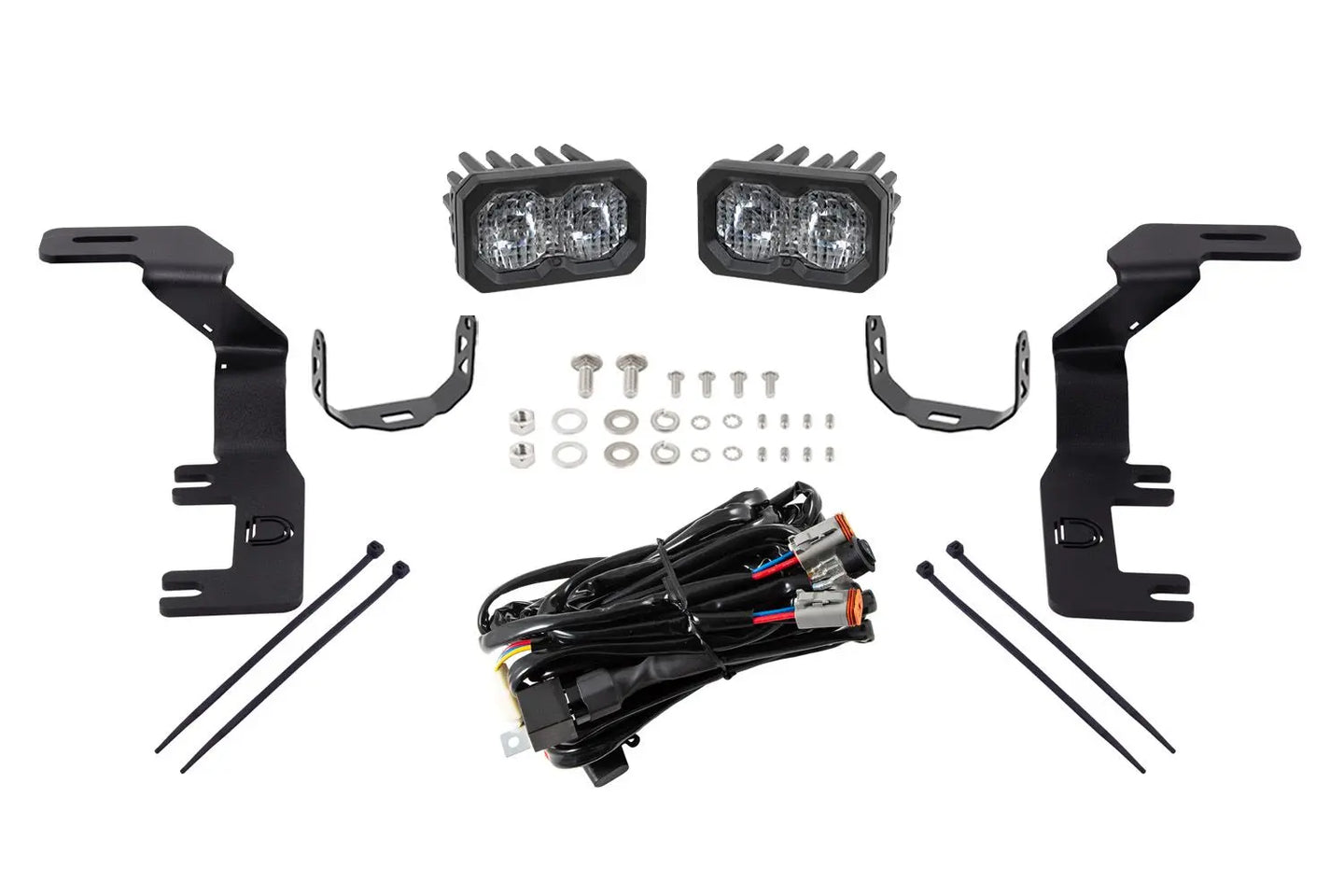 Diode Dynamics Stage Series Backlit Ditch Light Kit for 2015-2021 Chevrolet Colorado / 2015-2022 GMC Canyon Diode Dynamics