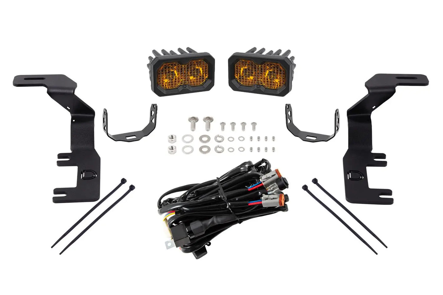 Diode Dynamics Stage Series Backlit Ditch Light Kit for 2015-2021 Chevrolet Colorado / 2015-2022 GMC Canyon Diode Dynamics