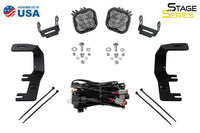 Diode Dynamics Stage Series Backlit Ditch Light Kit for 2014-2019 GMC Sierra 1500 / Chevrolet Silverado 1500 Diode Dynamics
