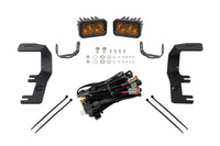 Diode Dynamics Stage Series Backlit Ditch Light Kit for 2014-2019 GMC Sierra 1500 / Chevrolet Silverado 1500 Diode Dynamics