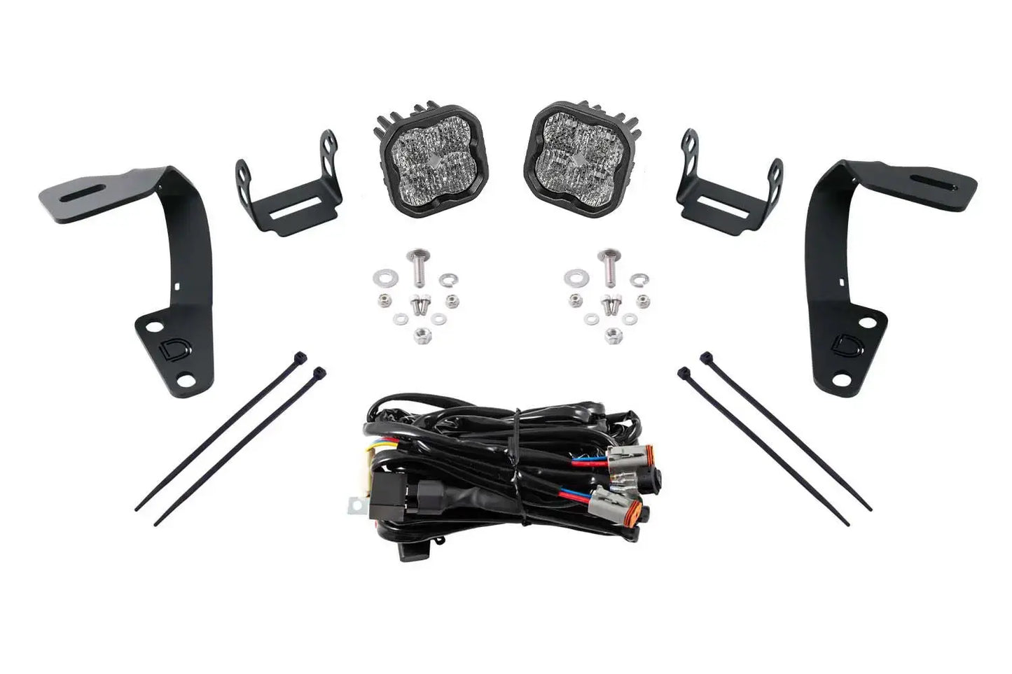 Diode Dynamics Stage Series Backlit Ditch Light Kit for 2010-2024 Toyota 4Runner Diode Dynamics