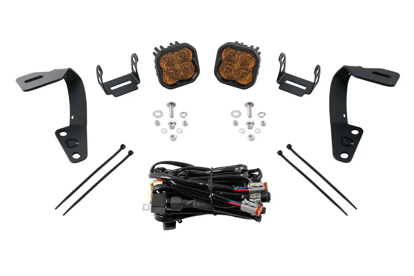 Diode Dynamics Stage Series Backlit Ditch Light Kit for 2010-2024 Toyota 4Runner Diode Dynamics