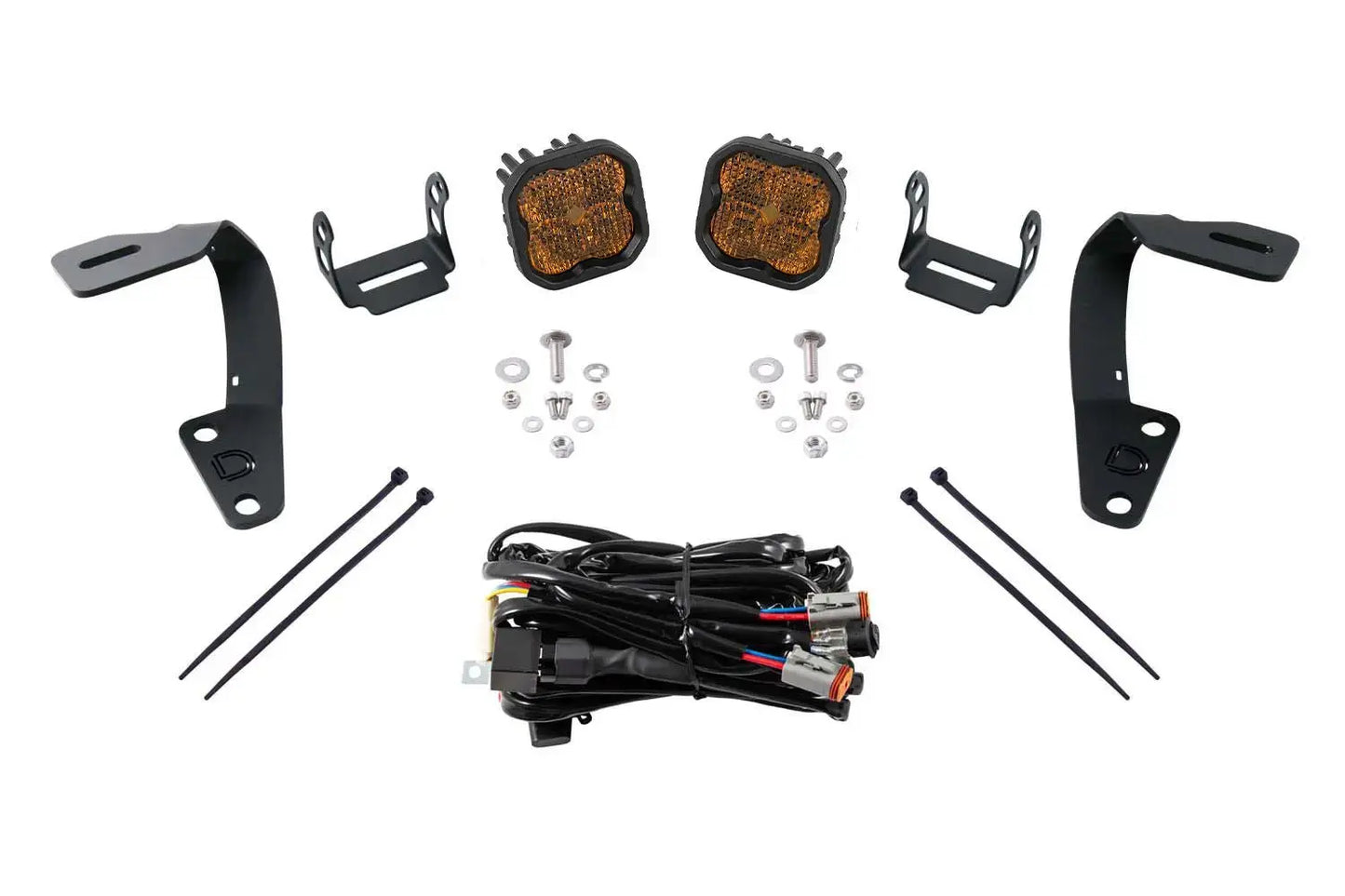 Diode Dynamics Stage Series Backlit Ditch Light Kit for 2010-2024 Toyota 4Runner Diode Dynamics