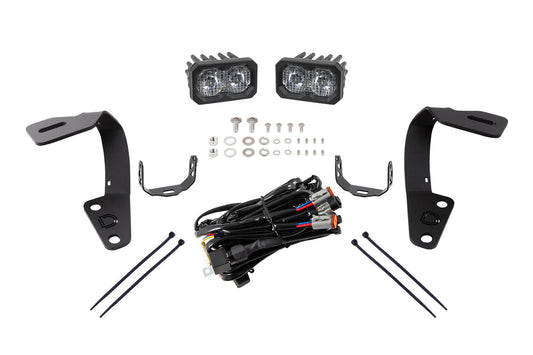 Diode Dynamics C2 2.0 Led Ditch Light Kit For 2010 2024 Toyota 4 Runner Pro White Combo/Driving - DD6752