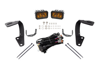 compare product Diode Dynamics C2 2.0 Led Ditch Light Kit For 2010 2024 Toyota 4 Runner  Pro Yellow Combo - DD6753