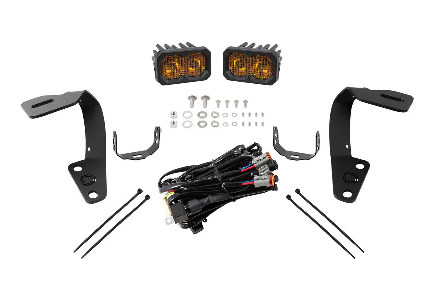 Diode Dynamics Stage Series Backlit Ditch Light Kit for 2010-2024 Toyota 4Runner Diode Dynamics
