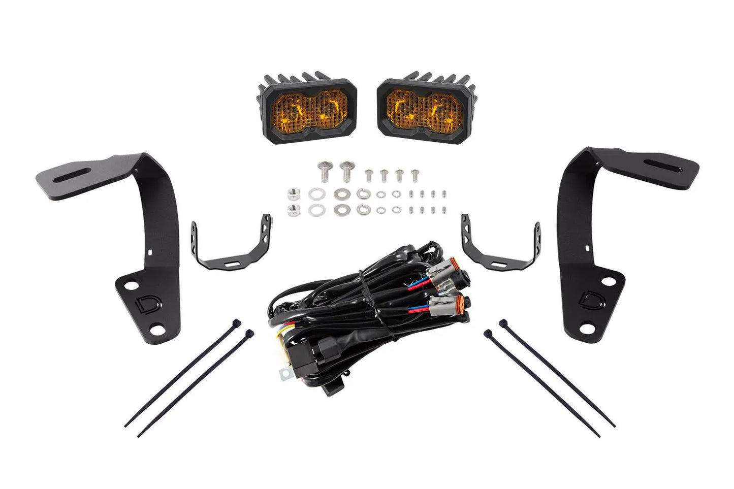 Diode Dynamics Stage Series Backlit Ditch Light Kit for 2010-2024 Toyota 4Runner Diode Dynamics