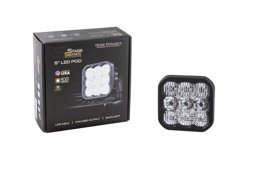 Diode Dynamics SS5 Add-On 5” LED Pod for CrossLink Light Bars