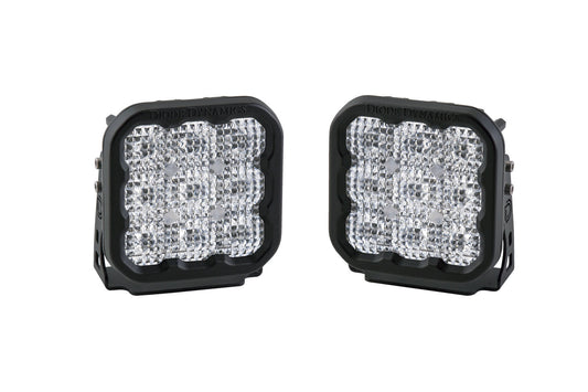 Diode Dynamics Ss5 Led Pod Pro White Flood (Pair) - DD6776P