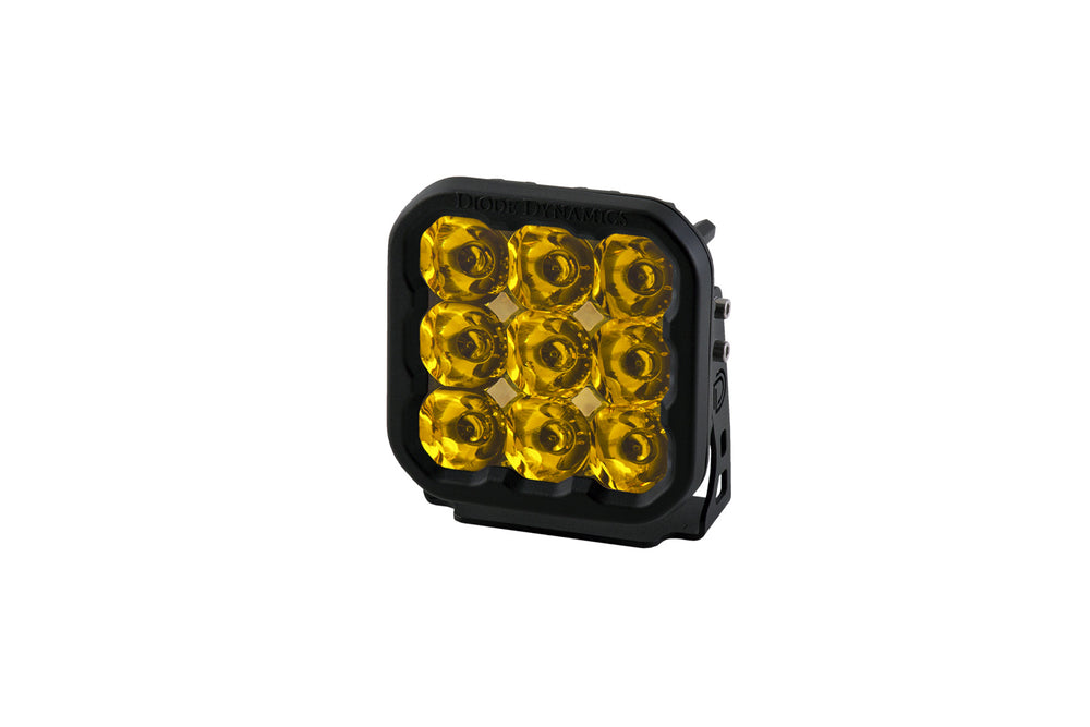 Diode Dynamics Ss5 Led Pod Pro Yellow Spot (Single) - DD6777S