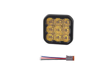 compare product Diode Dynamics Ss5 Led Pod Sport Yellow Flood   No Brackets (Single) - DD6773SNB