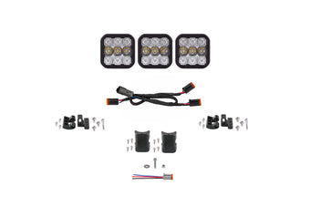 compare product Diode Dynamics Ss5 Sport Universal Cross Link 3 Pod Lightbar White Combo - DD6792