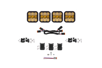compare product Diode Dynamics Ss5 Sport Universal Cross Link 4 Pod Lightbar Yellow Combo - DD6795