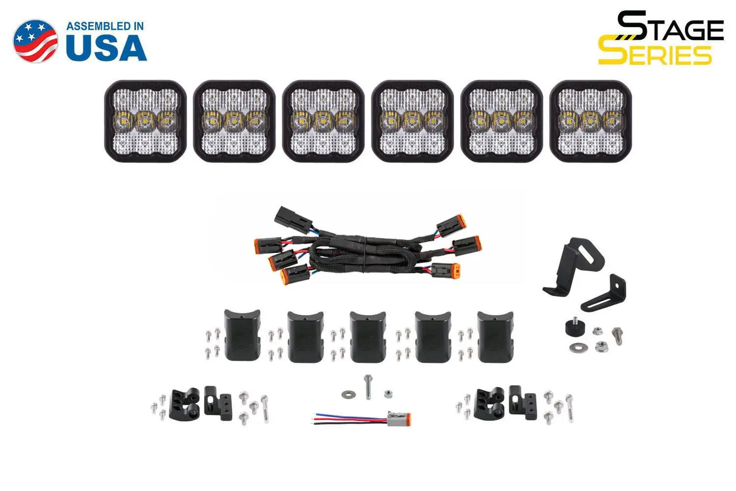 Diode Dynamics SS5 CrossLink 6-Pod 37.5-inch LED Light Bar (one) Diode Dynamics