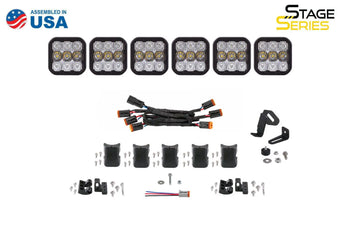 compare product Diode Dynamics SS5 CrossLink 6-Pod 37.5-Inch Stage Series LED Light Bar (Single)