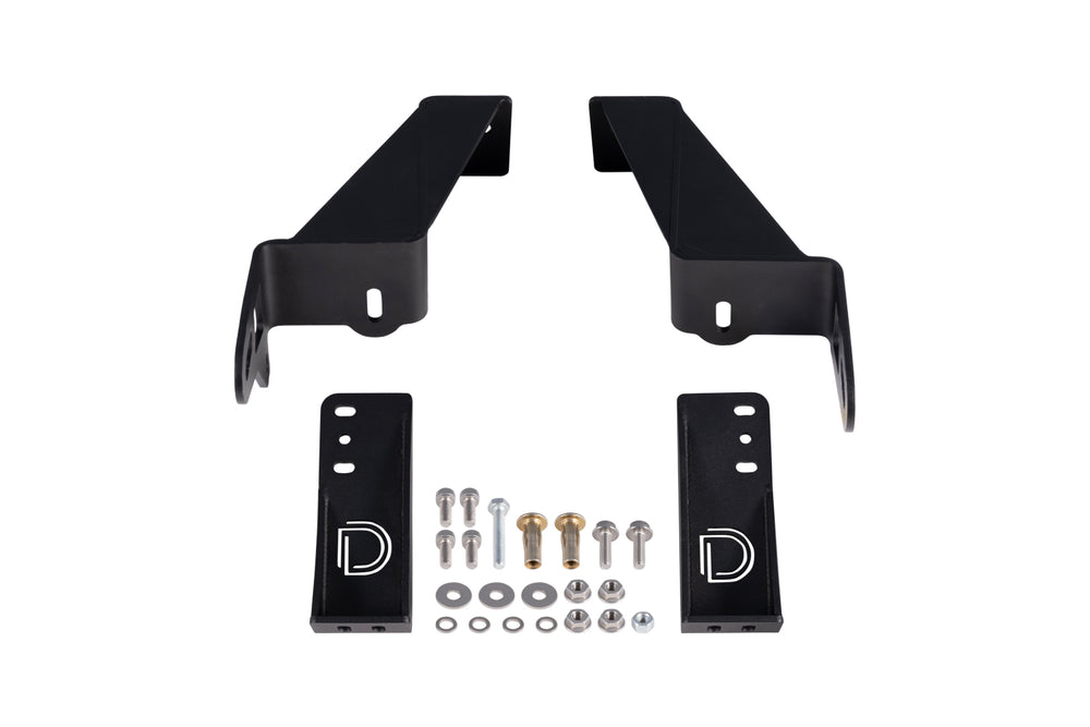 Diode Dynamics Stage Series Grille Bracket Kit For 2018+ Jeep Wrangler Jl - DD6825P