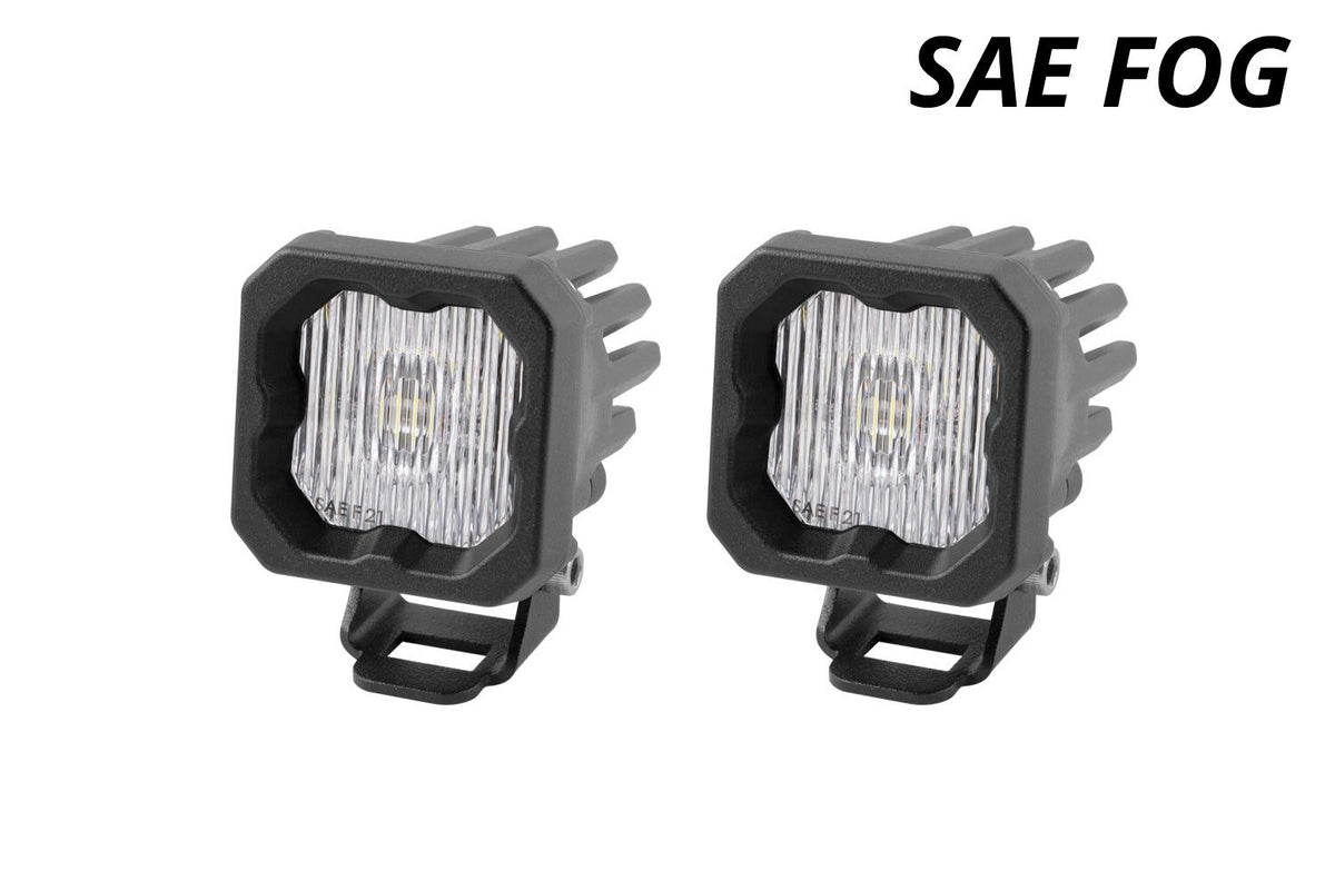 Diode Dynamics SSC1 White SAE Fog LED Pods – Pair | DD6847P