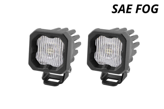 Diode Dynamics SSC1 White SAE Fog LED Pods – Pair | DD6847P