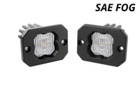 SSC1 White SAE Fog Flush Mount LED Pods DD6850P