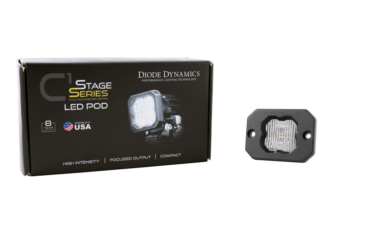 Diode Dynamics SSC1 98 degree SAE fog LED pod